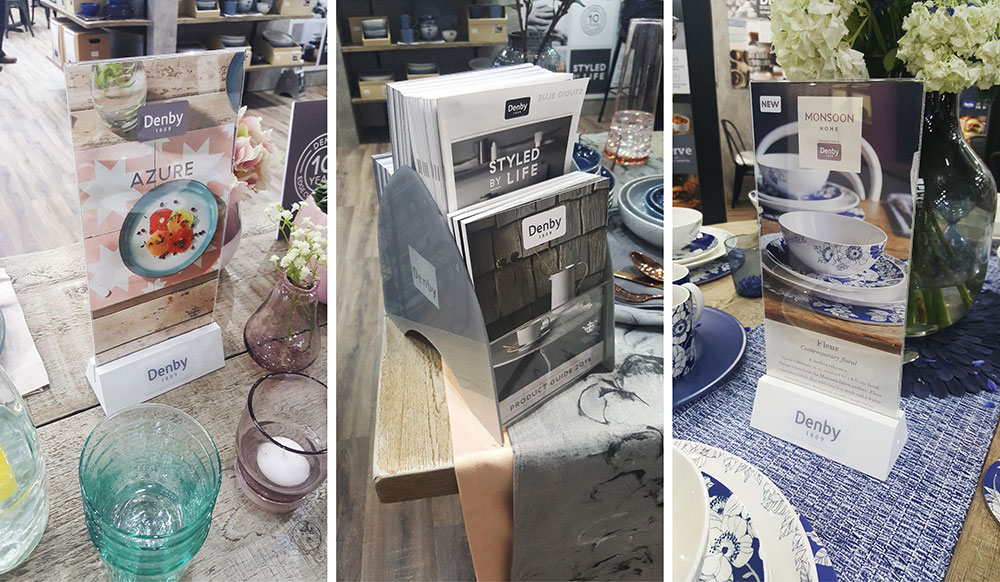 Denby Literature Holders