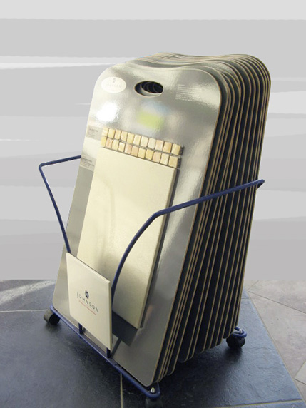 Johnson tile board trolley