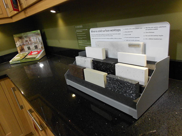 counter top sample units