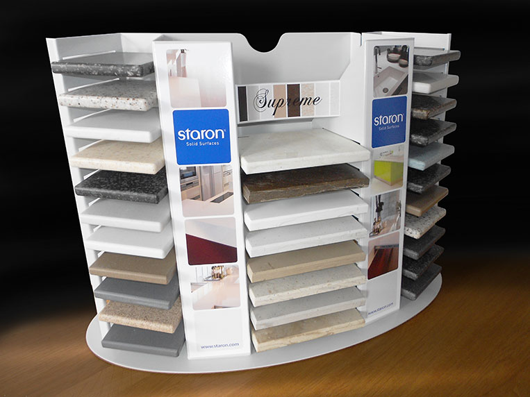 Staron counter top sample unit